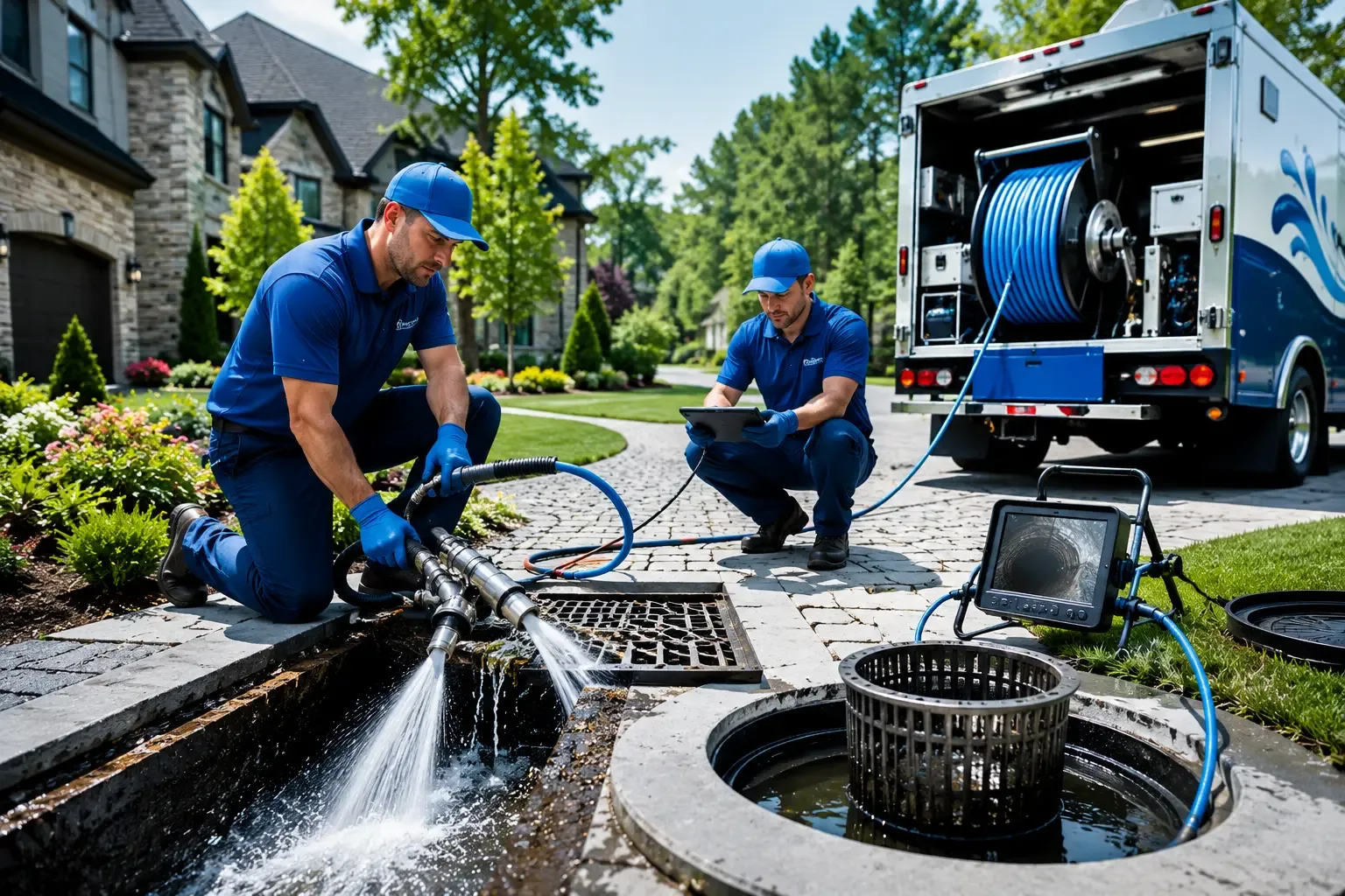 Local outdoor drain cleaning professionals in Tustin, CA