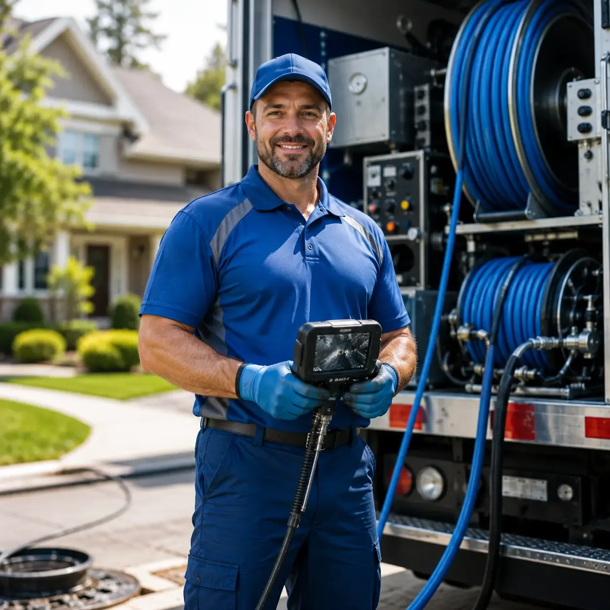 Local outdoor drain cleaning specialists in Tustin, CA